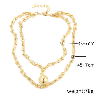 Necklace Female Twist Chain Necklace