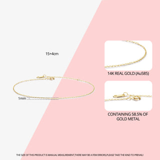 Women's 14K Yellow Gold Bracelet