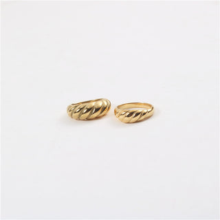 Bread ring titanium steel ring women