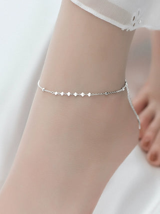 Fashion S925 Small Heart Fancy Cold Style Anklet