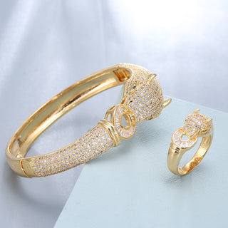 N Domineering Gold And Silver Two-color Bracelet